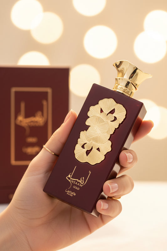 Lattafa Ansaam Gold 3.3 oz Edp Unisex – Fruity Floral Gour