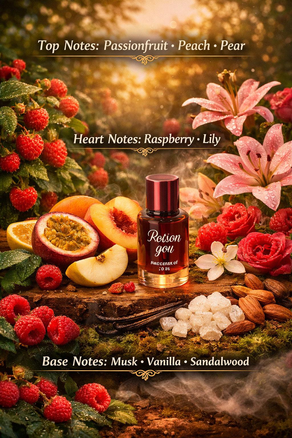 Nouf Perfume Oil 12ml (0.40 oz) with Green Gift Box