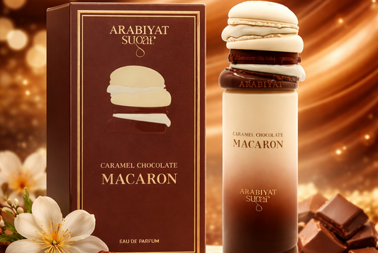 Caramel Chocolate Macaron