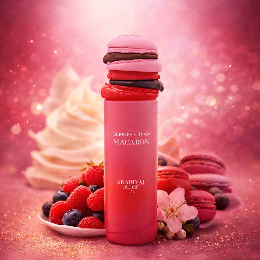 Berries Cream Macaron