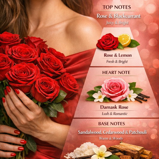 Rose Musk Perfume Oil 12ml (0.40 oz) with Green Gift Box