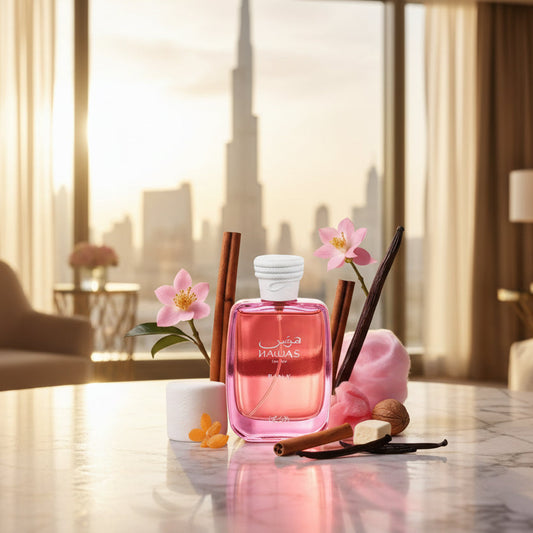 Hawas Pink For Her Eau De Parfum Spray 100ml