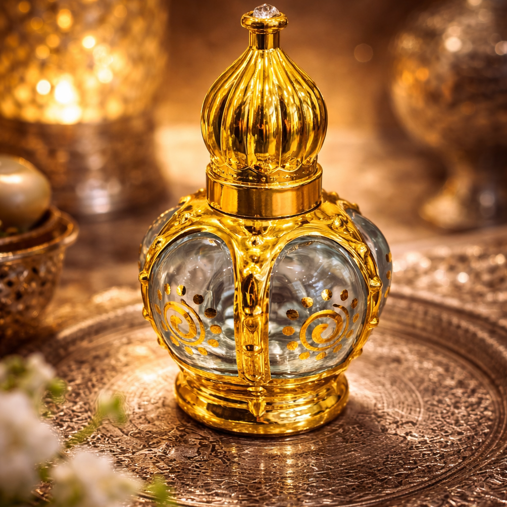 Khobar Perfume Oil 12ml (0.40 oz) with Green Gift Box
