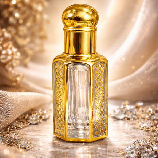 Mukhallat Al Najm Perfume Oil 12ml (0.40 oz) with Green Gift Box