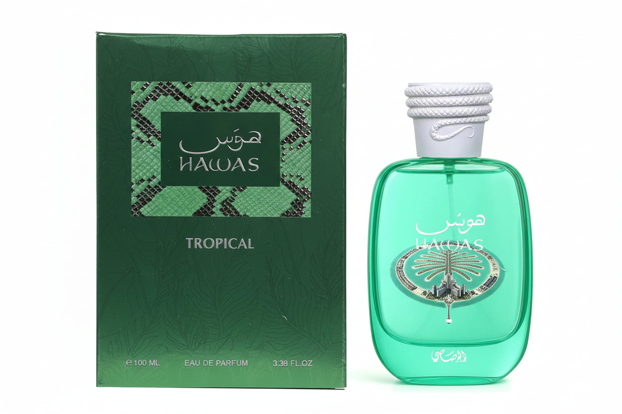 Hawas Tropical EDP Perfume By Rasasi 3.4oz / 100ml
