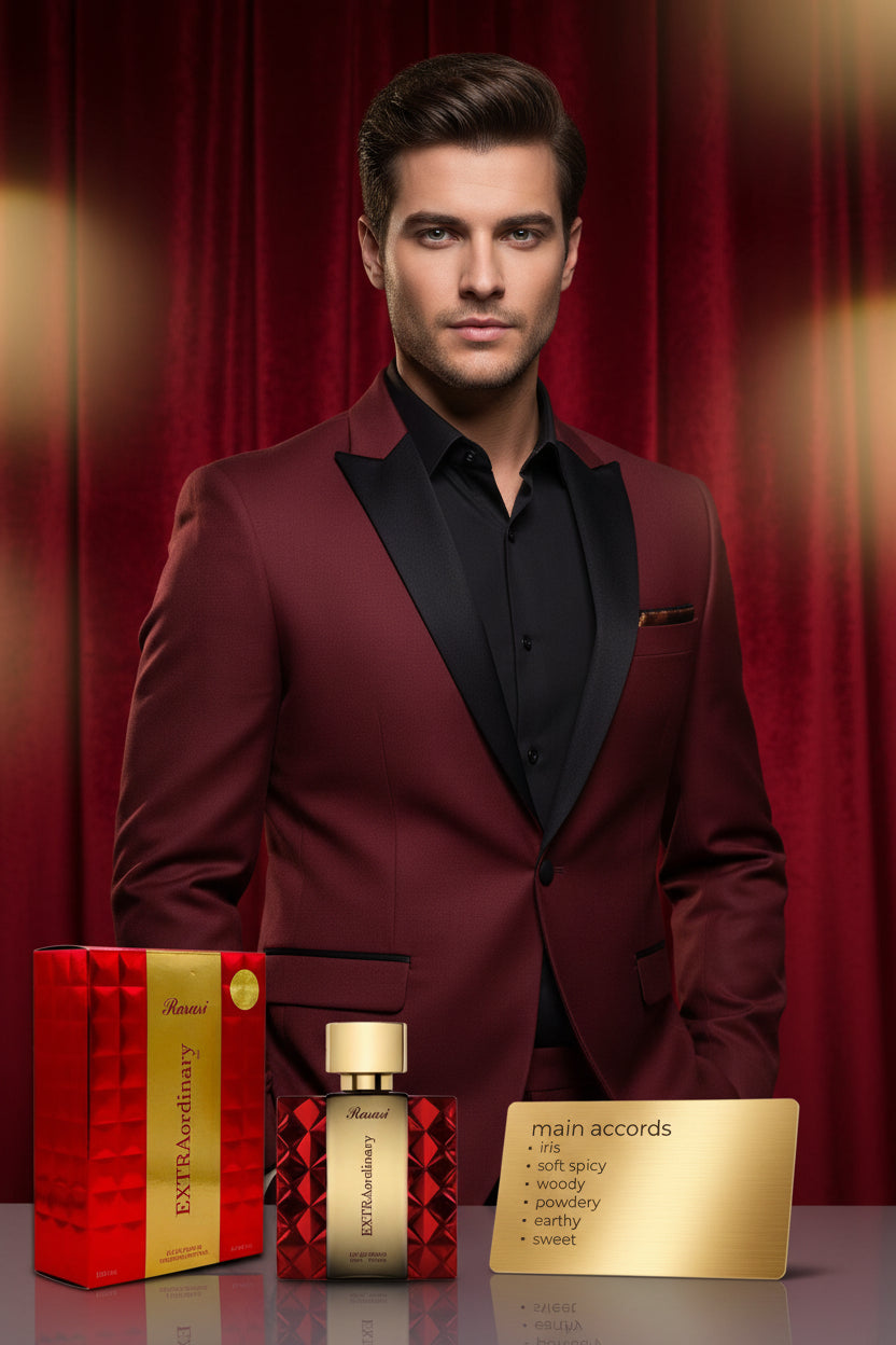 Extraordinary Red Pour Homme Rasasi for men