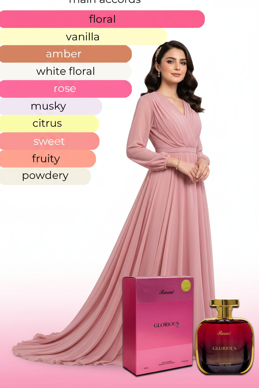 Glorious Pink Rasasi for women 100 ml