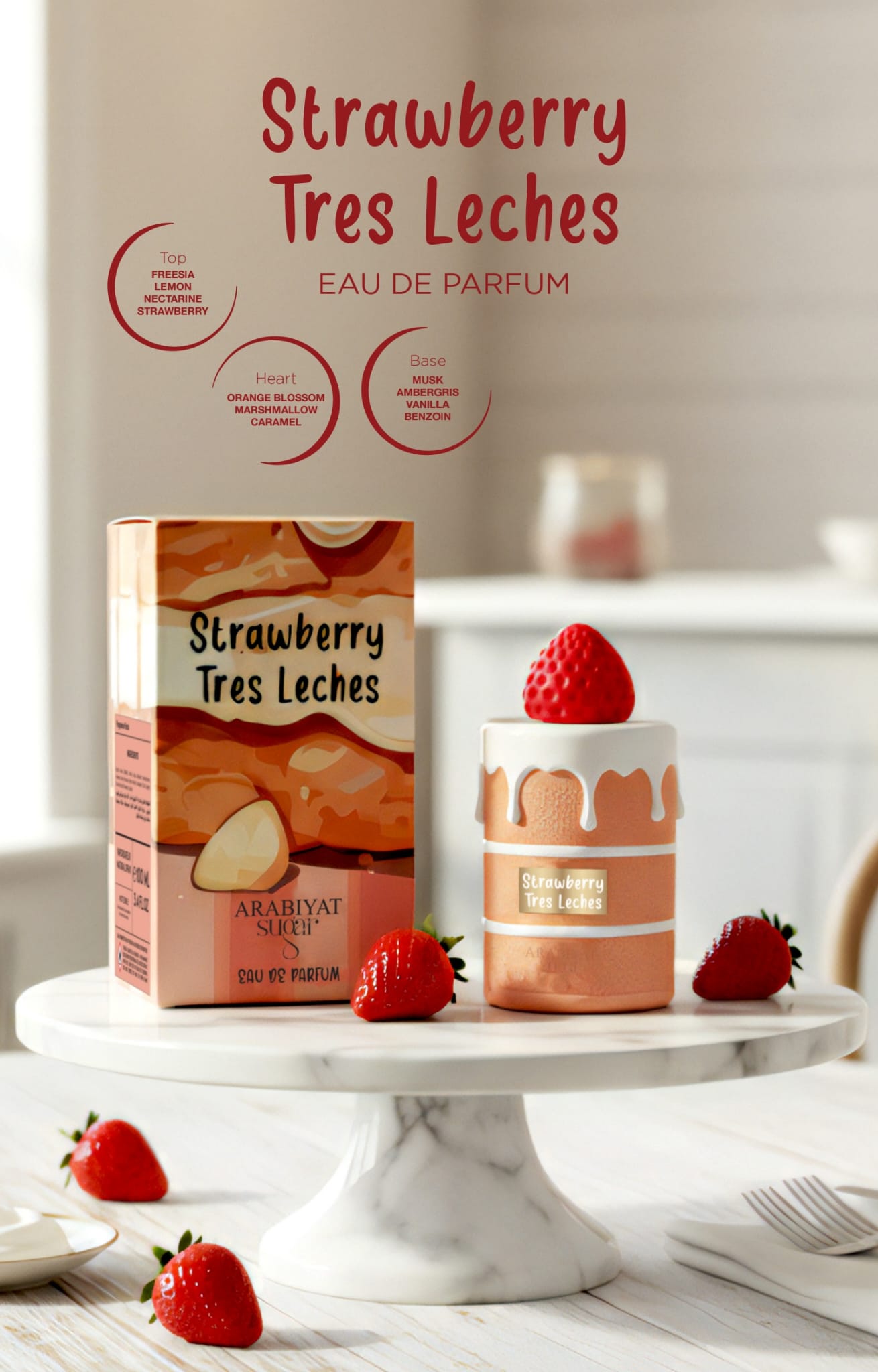 Strawberry Tres Leches