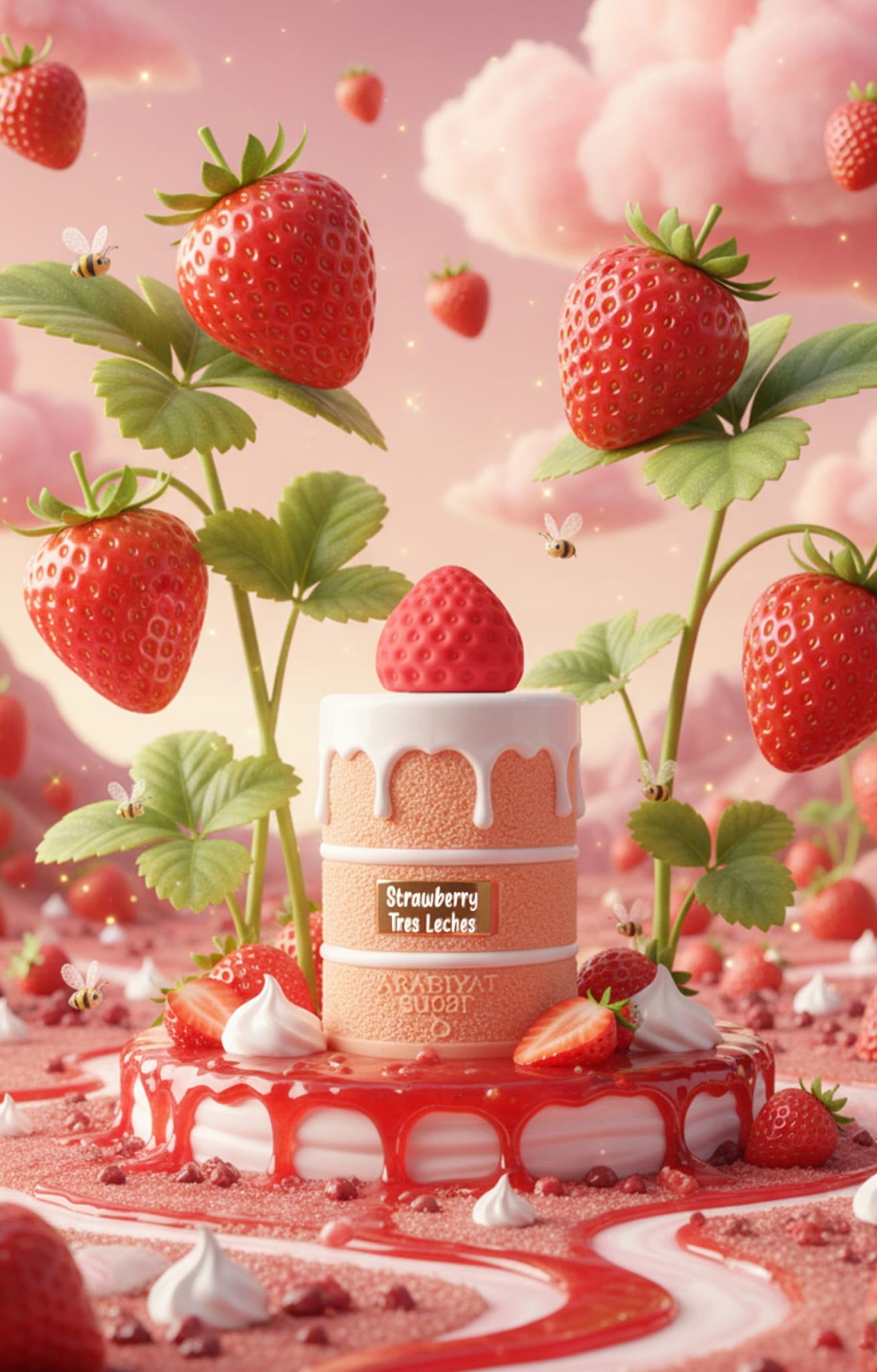 Strawberry Tres Leches