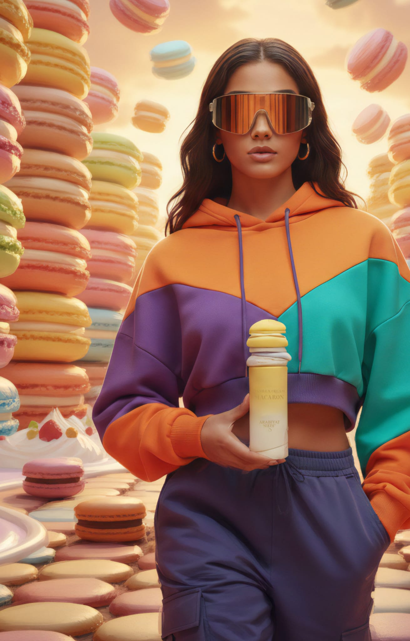 Vanilla Cream Macaron